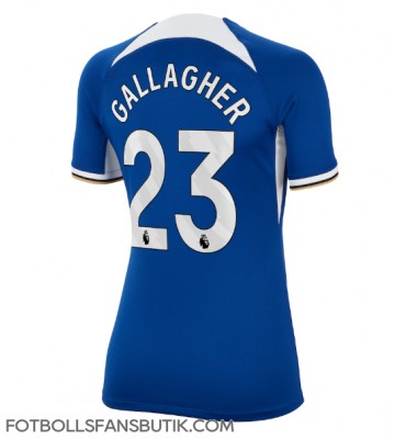 Chelsea Conor Gallagher #23 Replika Hemmatröja Damer 2023-24 Kortärmad